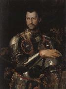 ALLORI Alessandro Cosimo I dressed in a portrait of Qingqi Breastplate oil painting picture wholesale